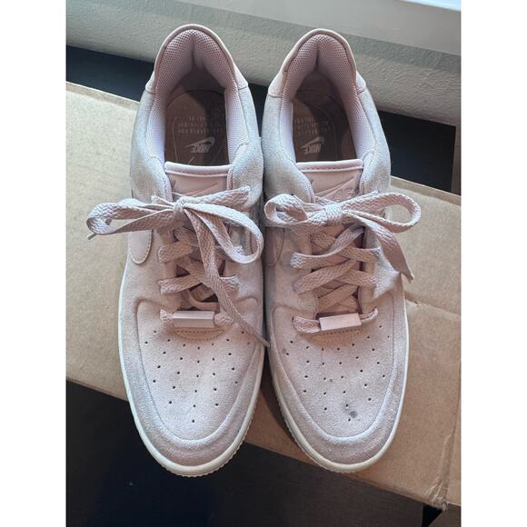 Nike Women's Air Force 1 Sage Shoes Size 9.5 Blush Pink - Picture 4 of 8